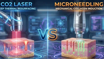 CO2 Laser Vs Microneedling: Which Erases Scars?