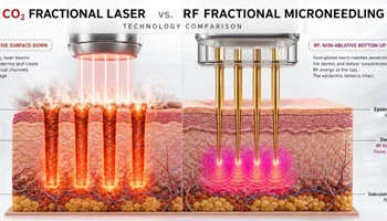 RF Fractional Vs. CO2 Fractional Laser: Which Is Better?