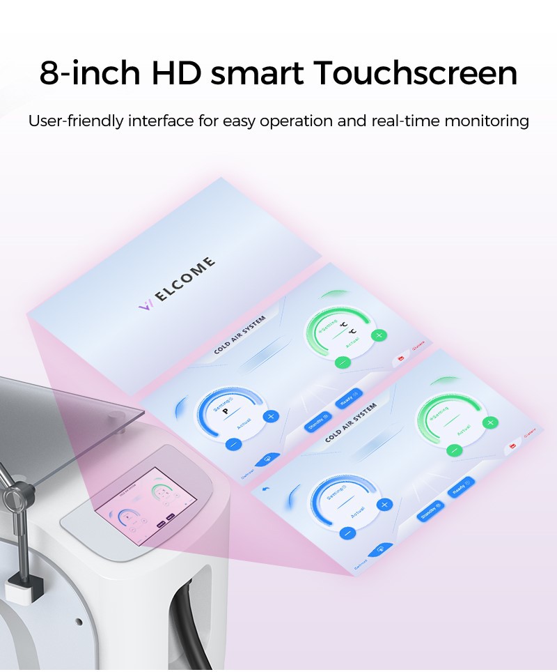 Laser Treatment Cryo Cooling Machine Laser Treatment Cryo Cooling Machine